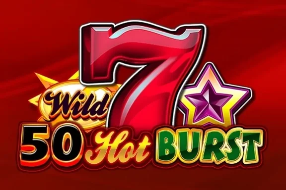 Capa do slot 50 Hot Burst